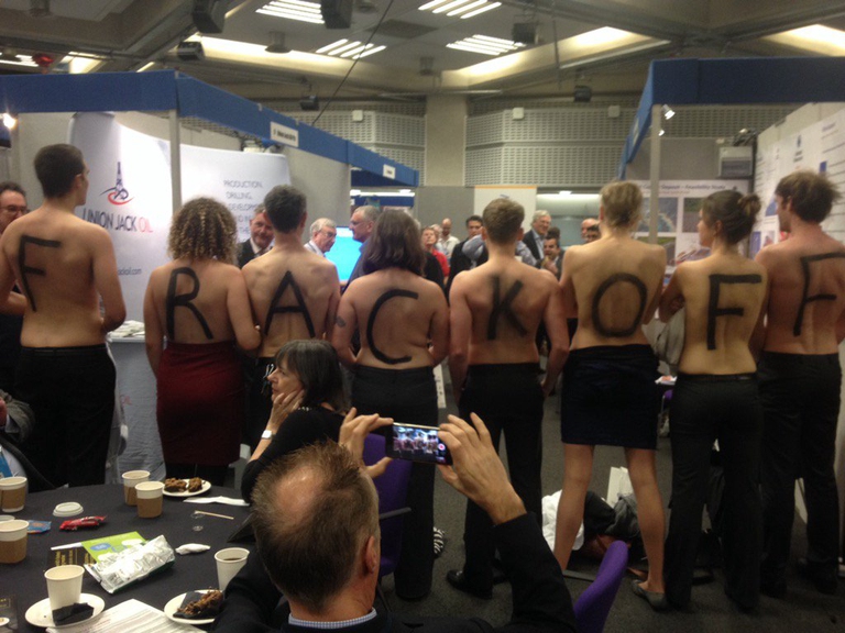 Protesta britannica anti fracking