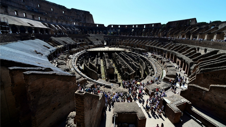 Il prossimo intervento sul Colosseo riguarderà la posa la ricostruzione dell'arena © Getty
