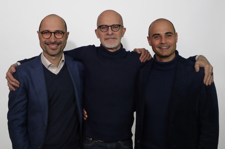 Simone Molteni, Guerino Delfino, Enea Roveda