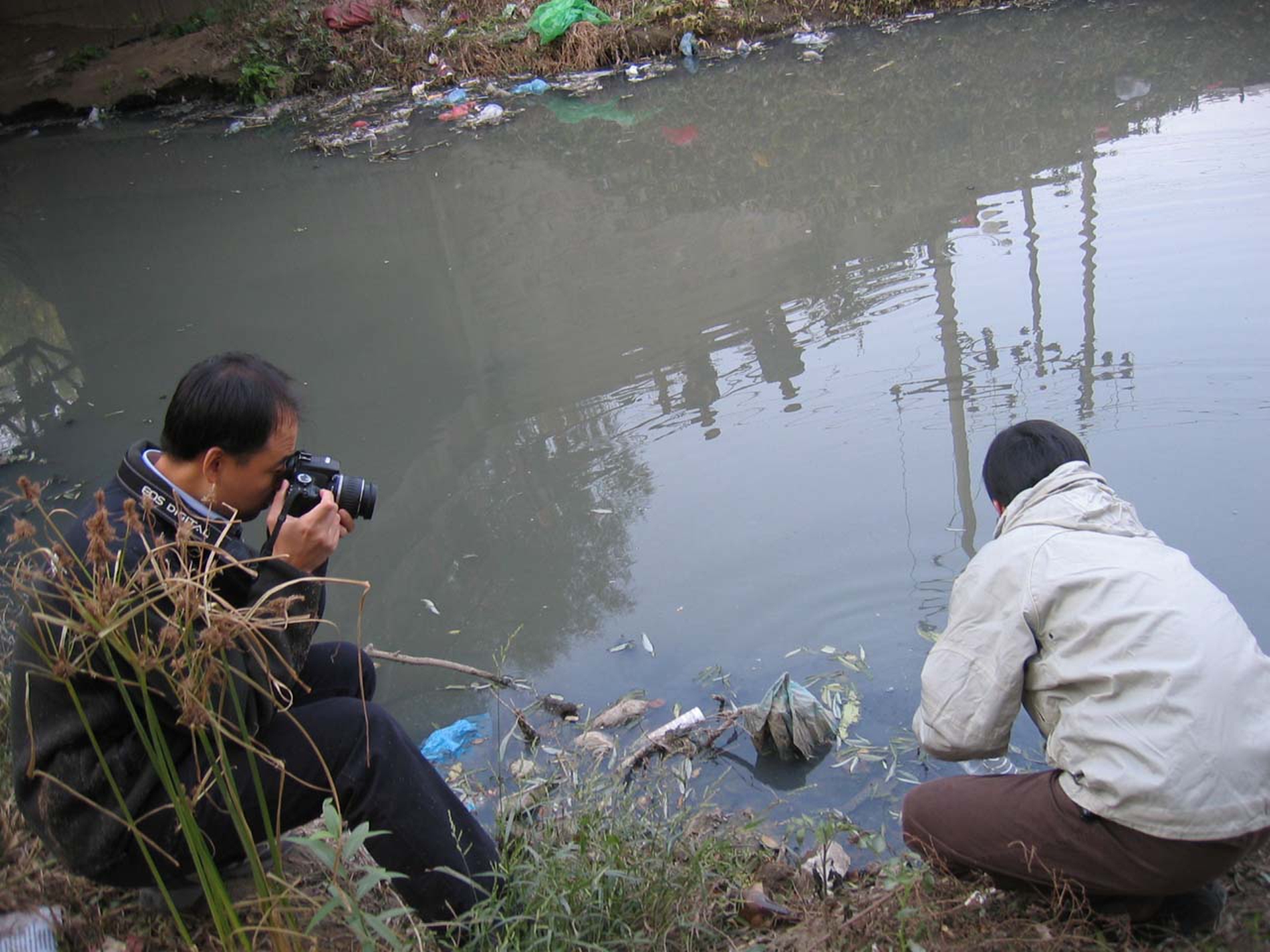 Ma Jun indaga nella zone di Pechino, Cina