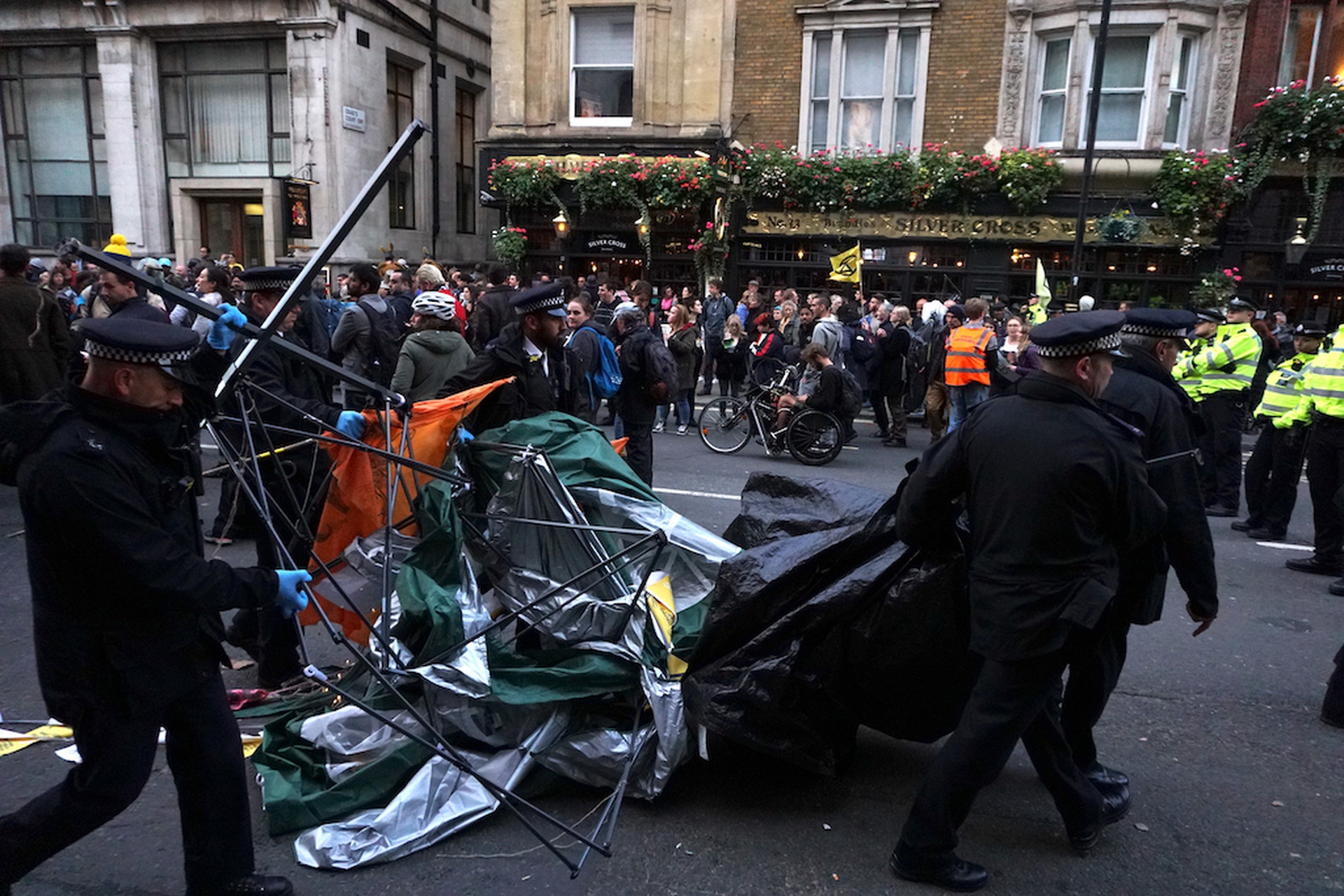 La ribellione internazionale di Extinction Rebellion a Londra