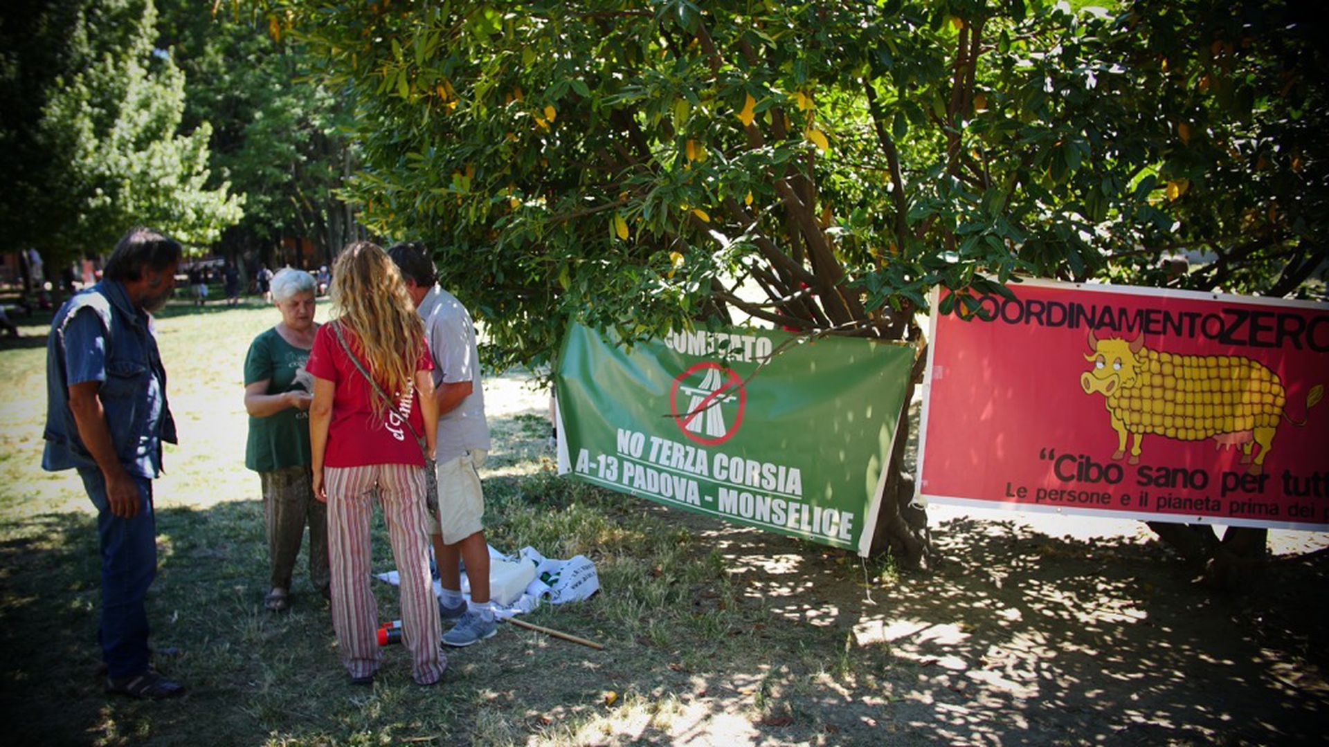 Corteo contro il G7 Ambiente di Bologna