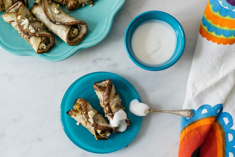 Involtini di melanzane