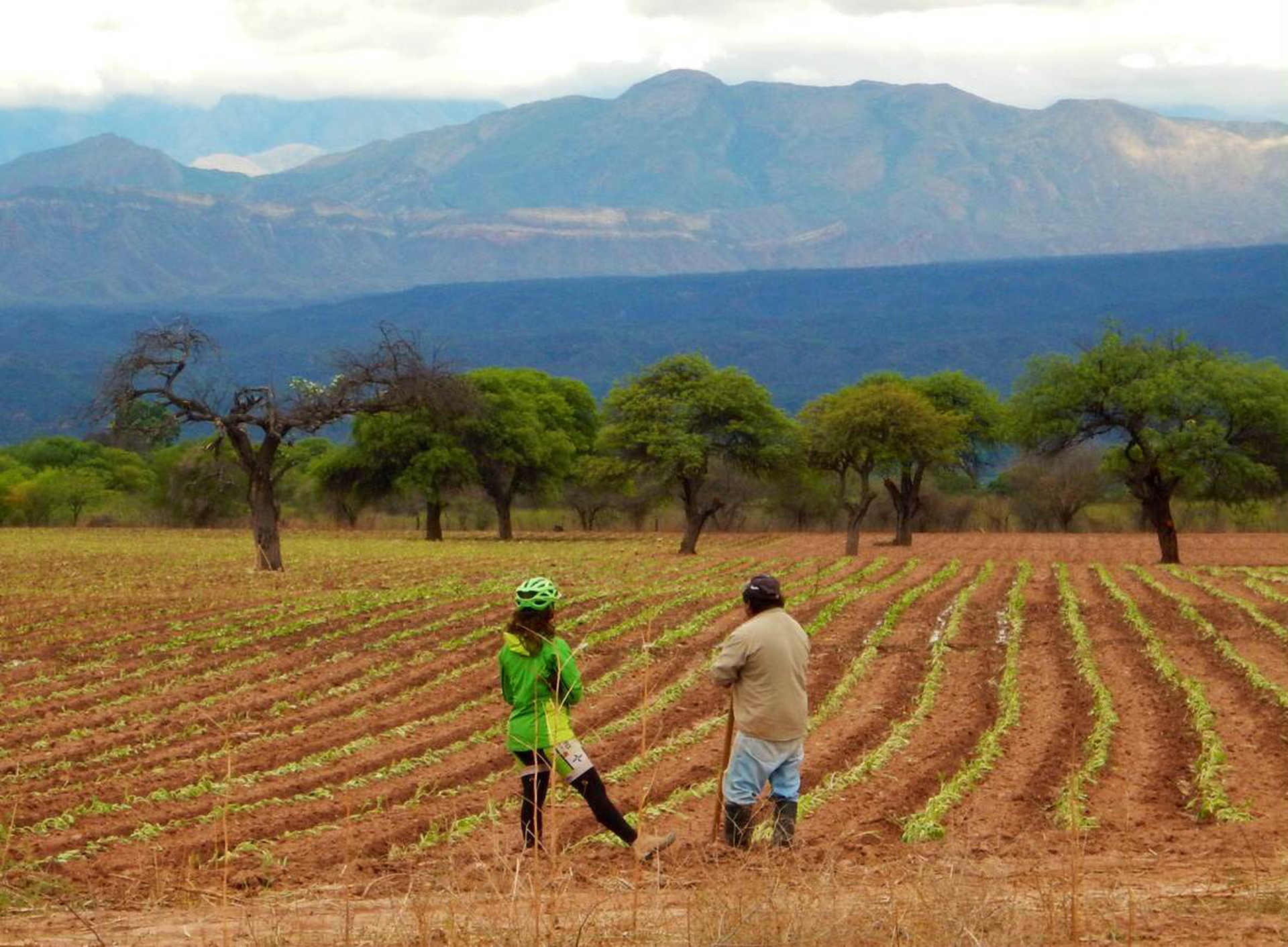 Happy Family Biocycling in Argentina