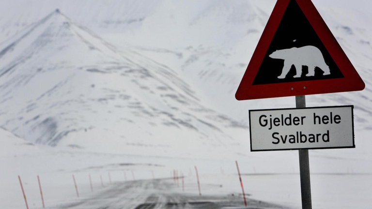 svalbard temperature clima