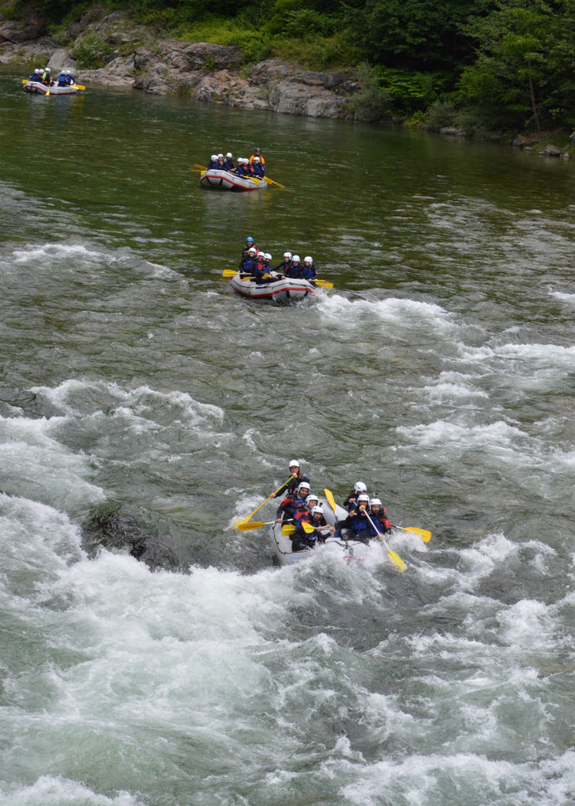 Rafting sul Sesia