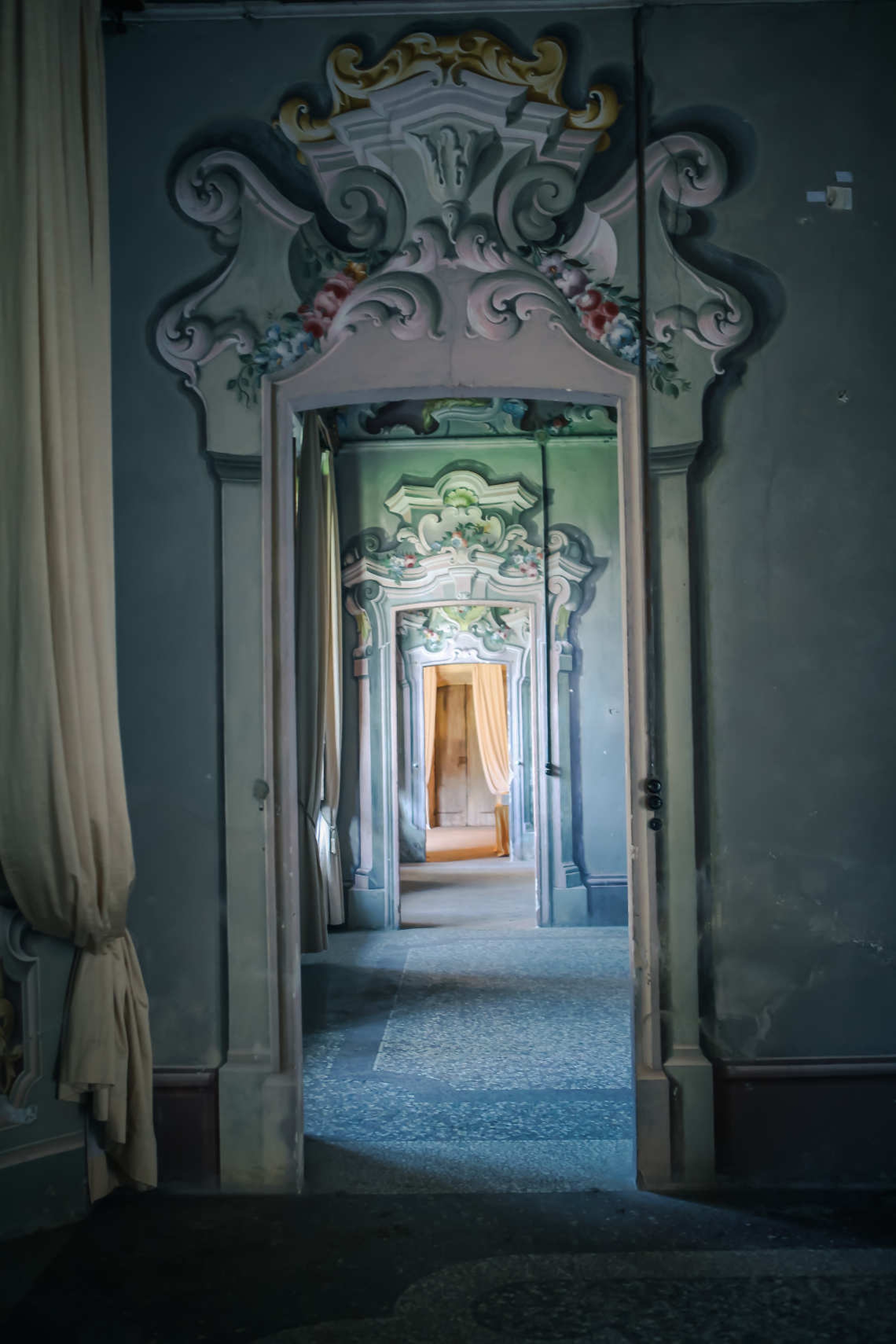 Infilata di stanze al piano terra