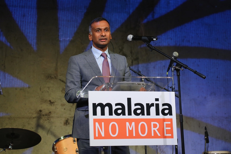 Un'iniziativa benefica contro la malaria tenuta a New York nel 2014 ©Neilson Barnard/Getty Images