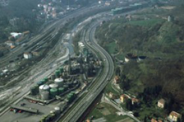 Raffineria Iplom, Busalla