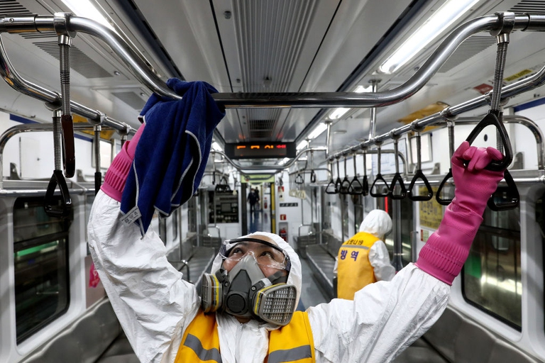 south korea, coronavirus, testing, tracking, seoul metro