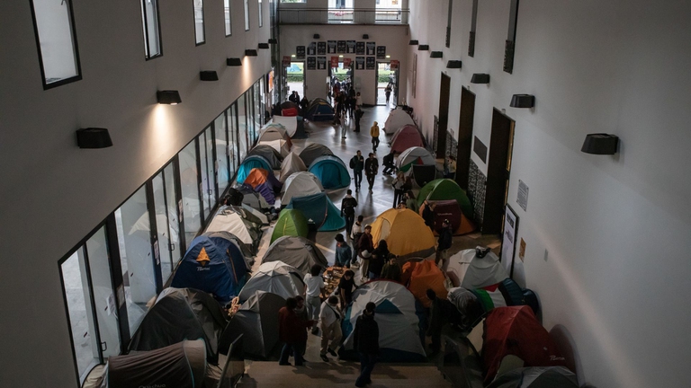 studenti occupano la Bicocca