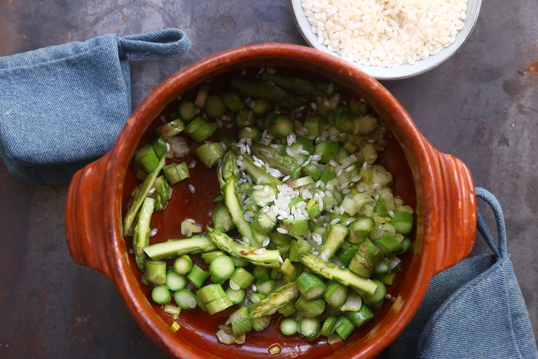risotto agli asparagi