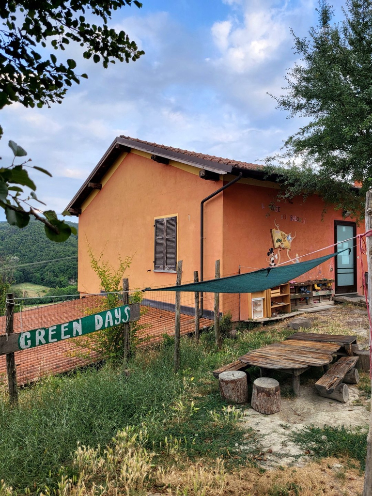 L'asilo Green Days gestito da Talea Aps, a Costa Vescovato