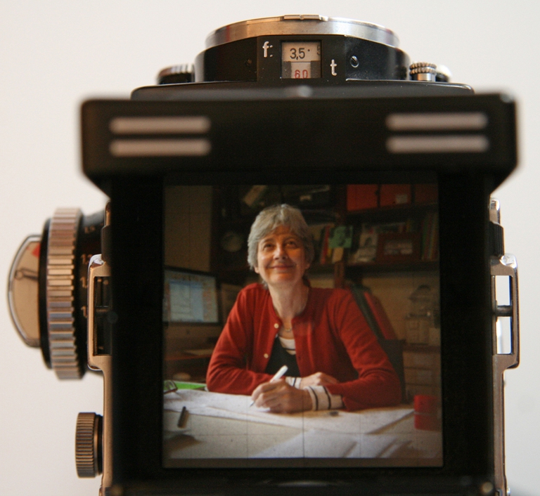 La vignettista Pat Carra