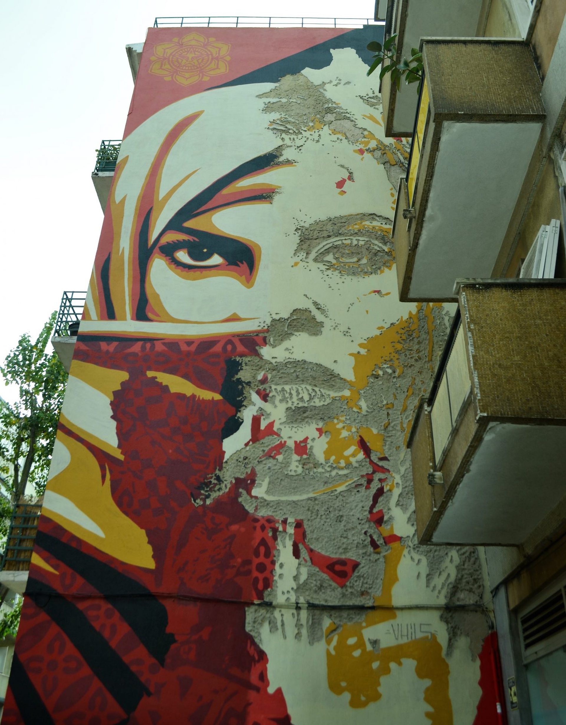 Vhils e Shepard Fairey