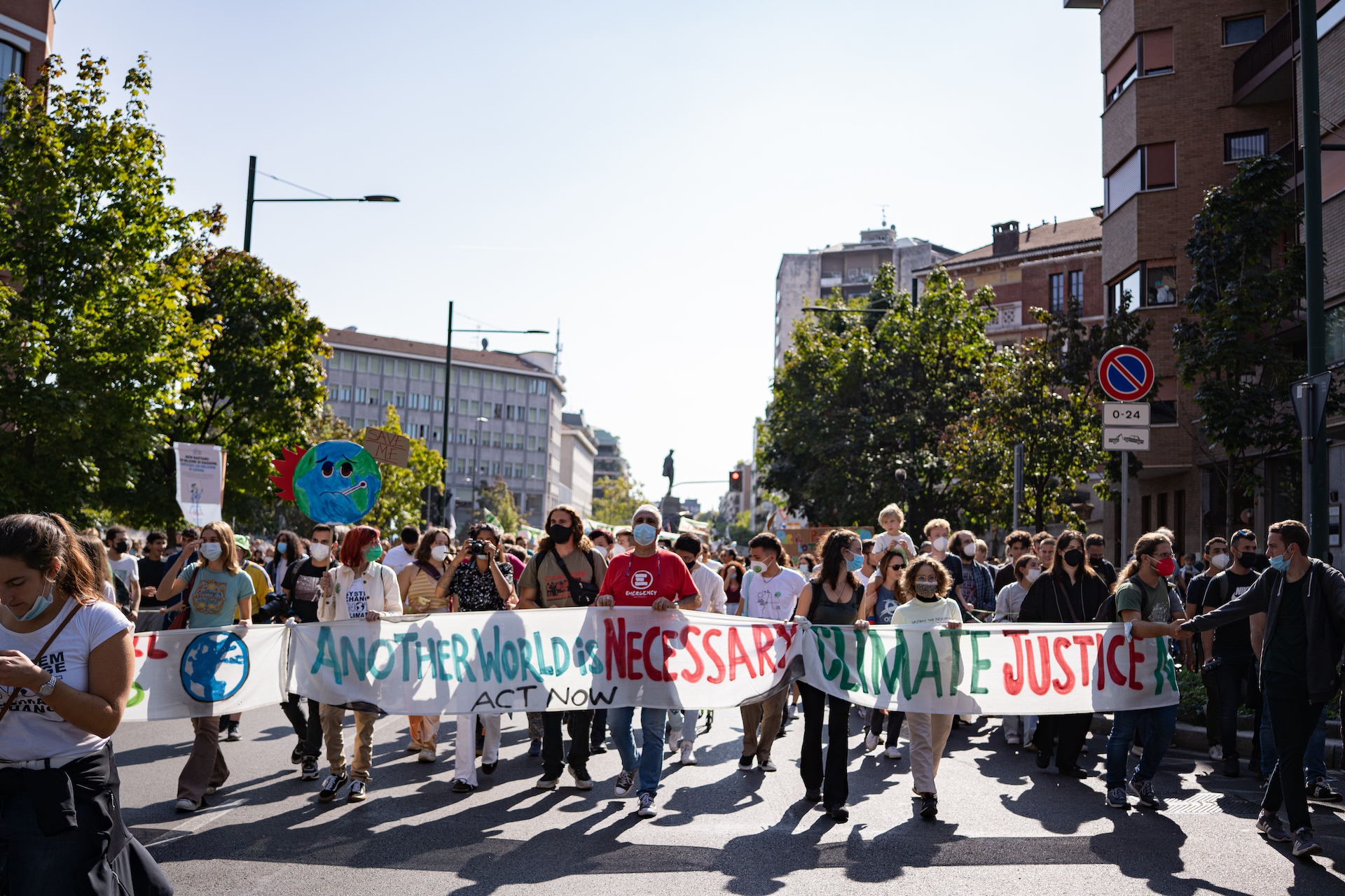 Il corteo per il clima a Milano il 1 ottobre10