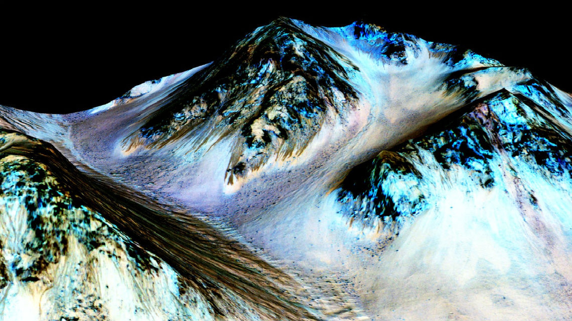 L'annuncio della Nasa. Su Marte acqua allo stato liquido durante i mesi più caldi