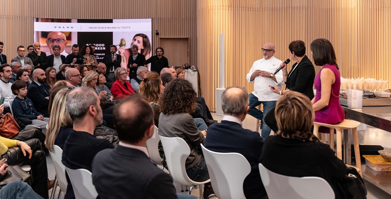 Per il secondo anno il Volvo Studio Milano ospiterà una serie di eventi dedicati al gusto, all’arte, al design e alla musica. ©Volvo