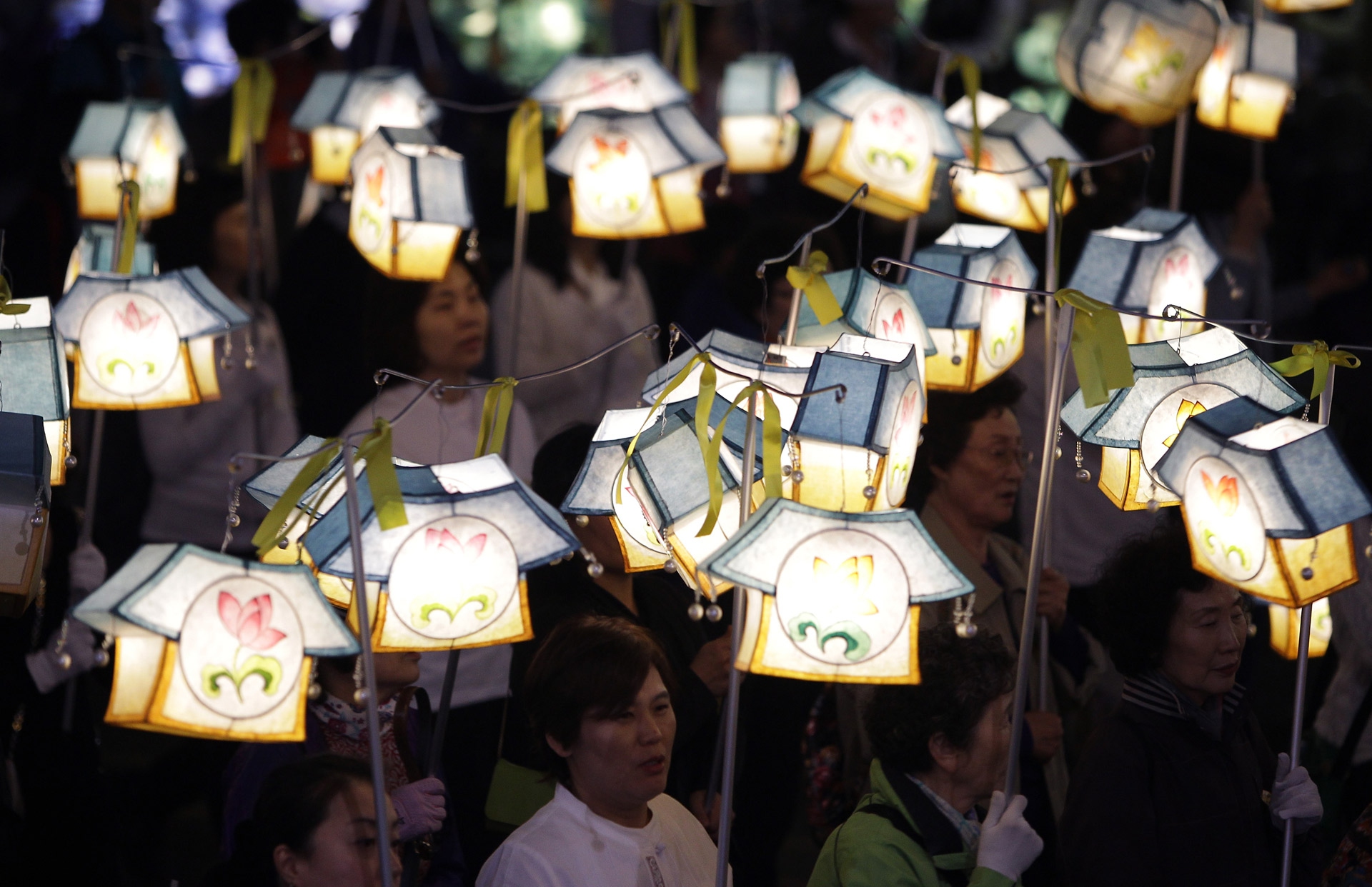 Il festival delle lanterne a Seul per la nascita di Buddha