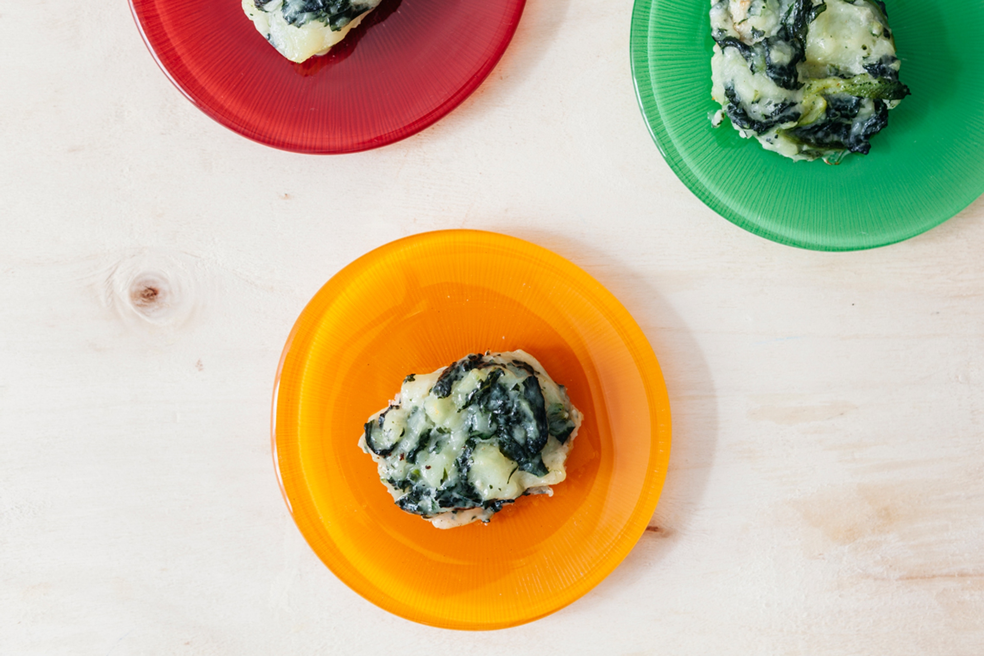 Crocchette di patate, cavolo nero e gorgonzola