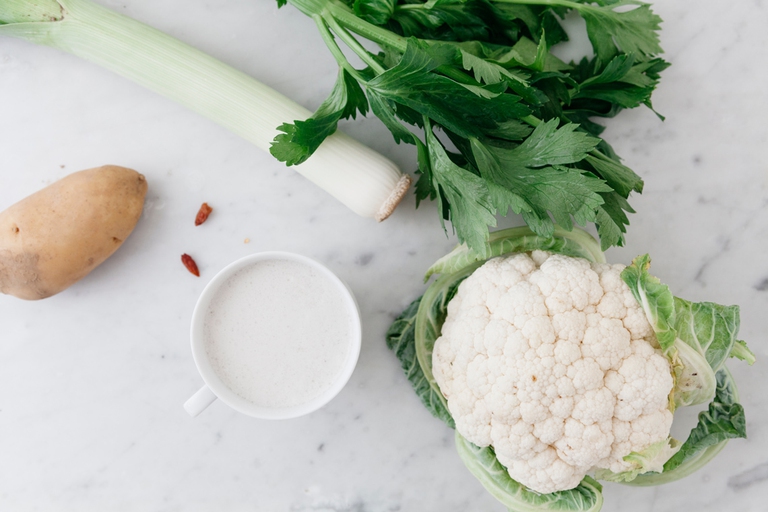 zuppa di cavolfiore
