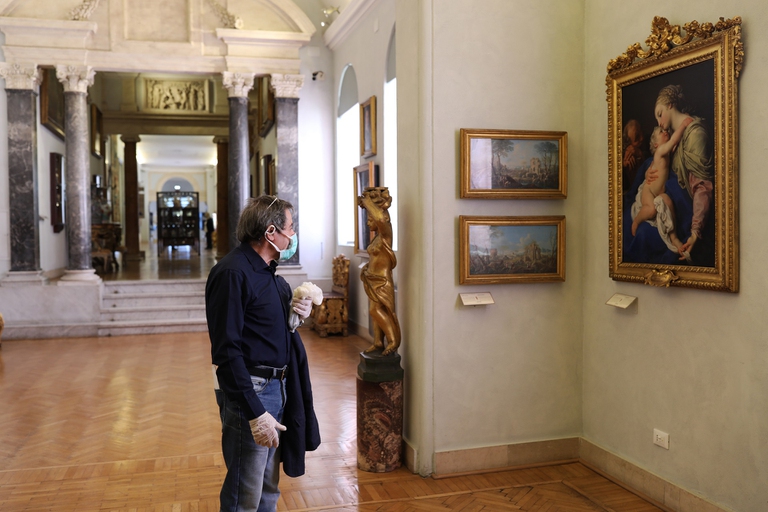 Giornata internazionale dei musei, un visitatore ai Musei Capitolini