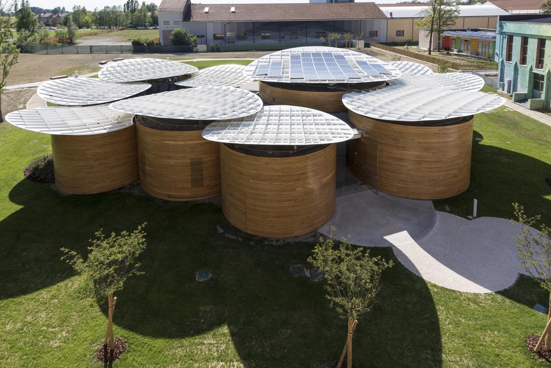 La Casa della musica di Pieve di Cento, Mario Cucinella
