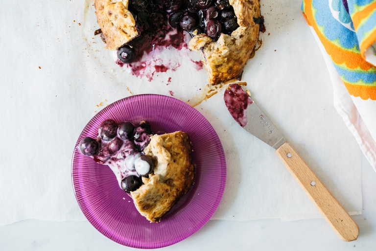 Galletta noci pecan mirtilli