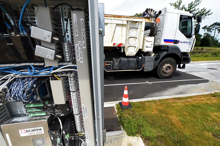Strada intelligente in Francia