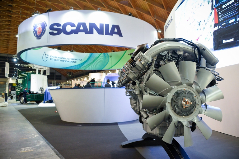 Motore Scania metano liquefatto