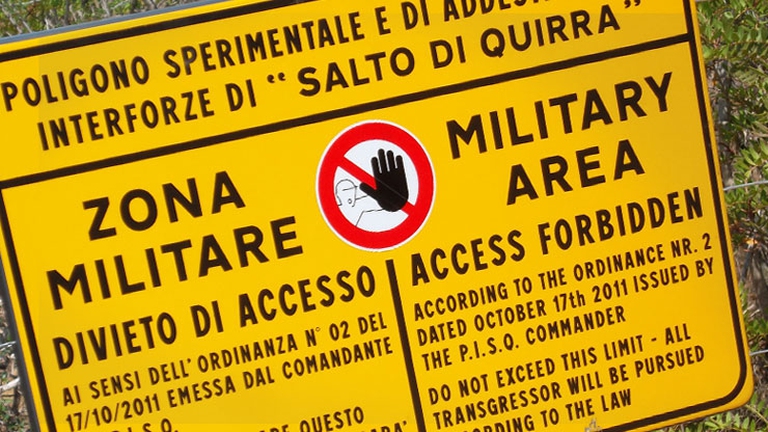 Sardegna aree militari, no industriali