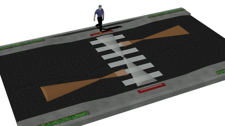 sistema salva pedone di smart street