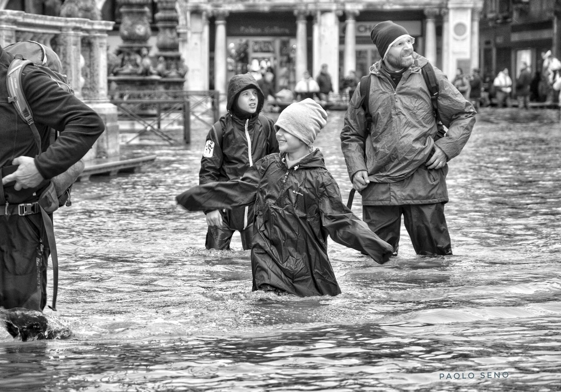 Venezia durante la marea eccezionale del Novembre 2019 © Paolo Seno