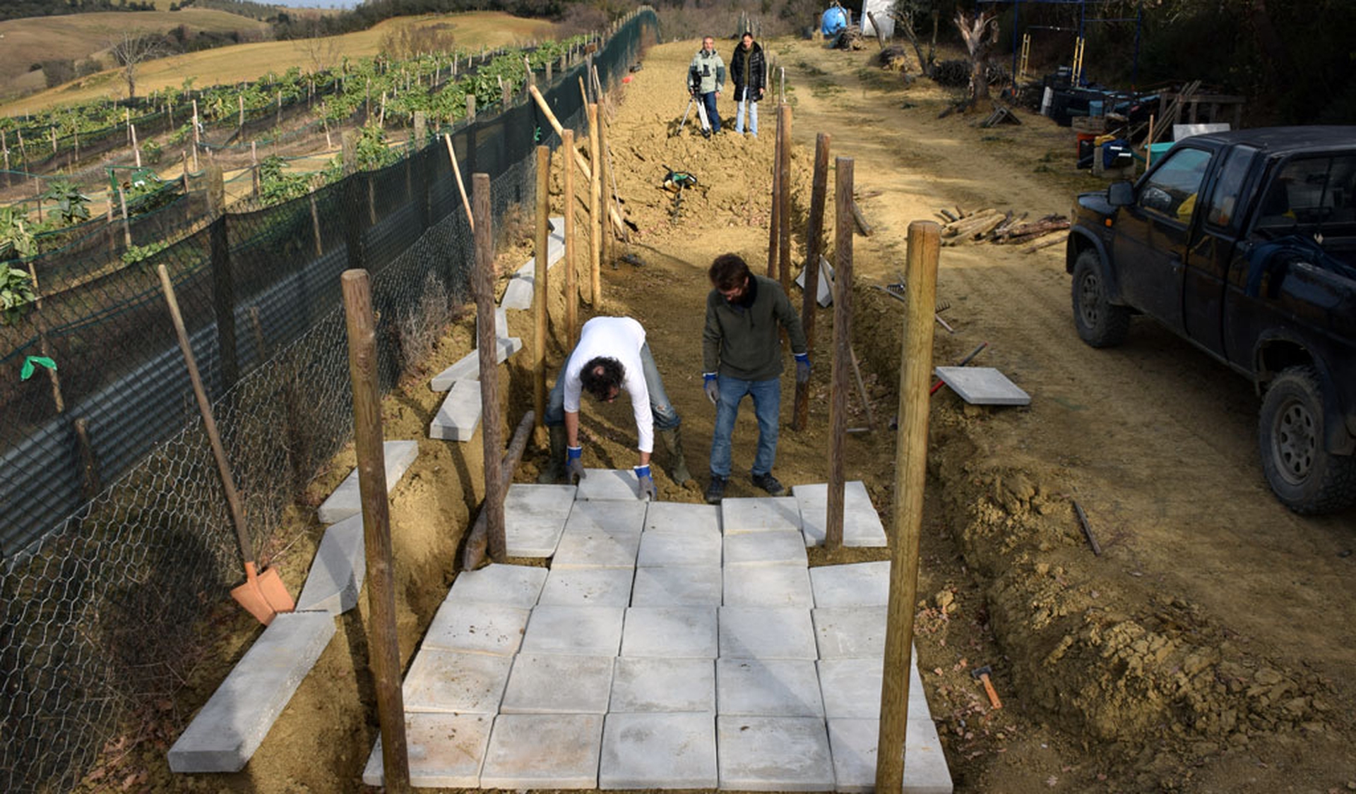 La realizzazione dell'allevamento ex situ