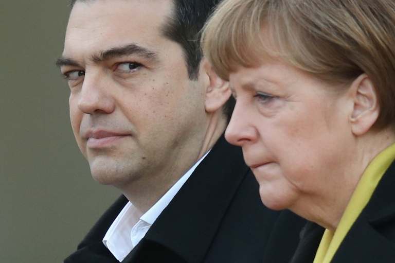 Merkel Tsipras