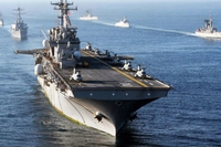 La nave della marina che usa l’acqua del mare come benzina