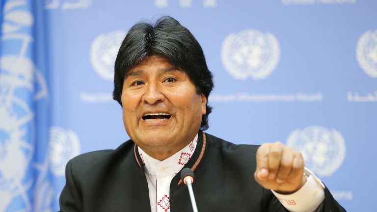 evo morales bolivia