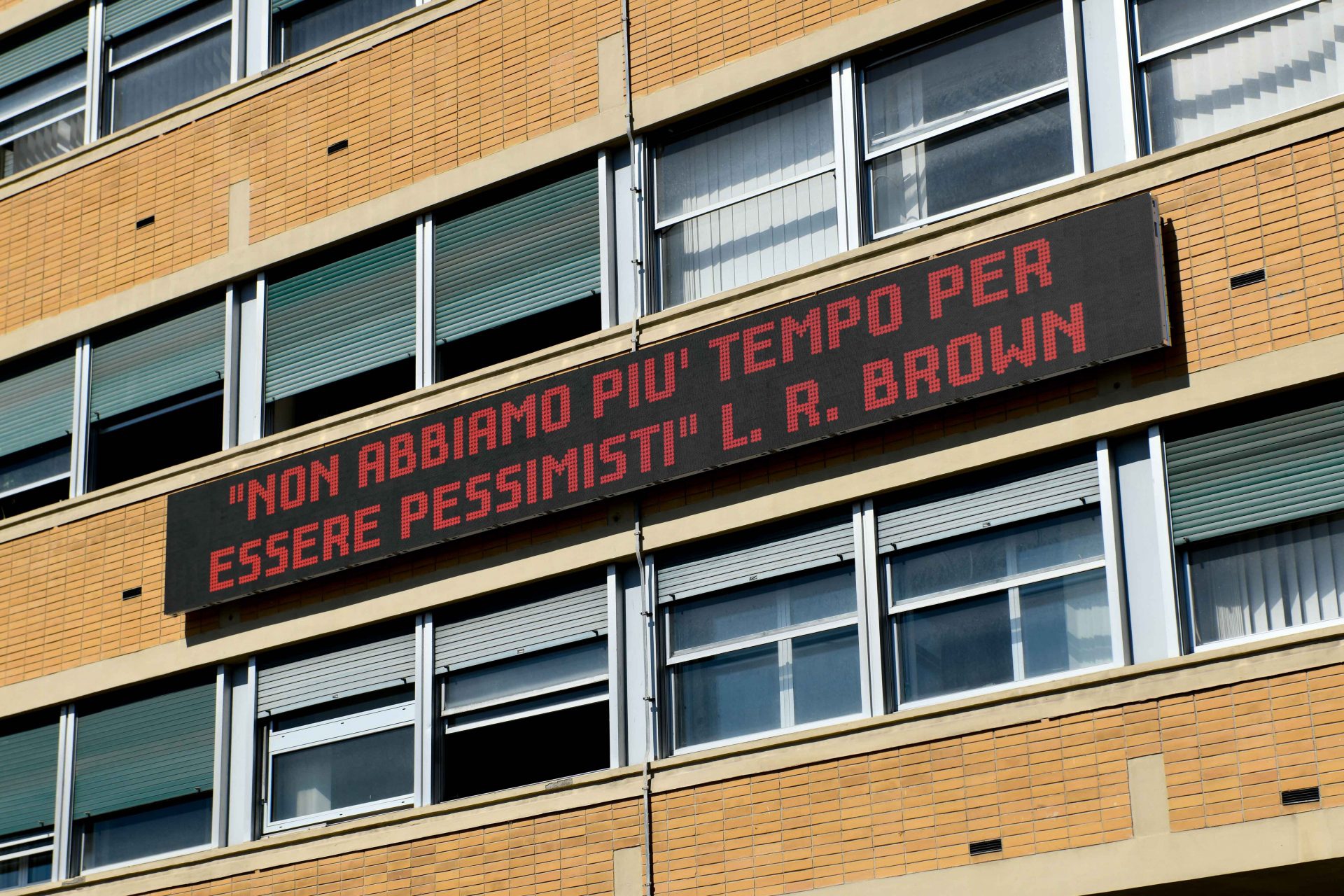 Il Climate clock arriva in Italia