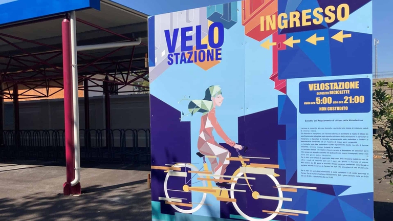 velostazione, Ferrara