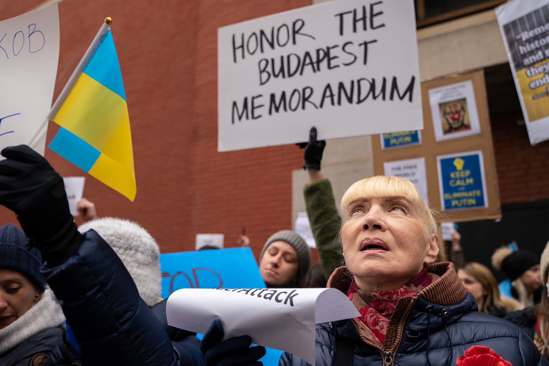 Manifestazione per l'indipendenza dell'Ucraina