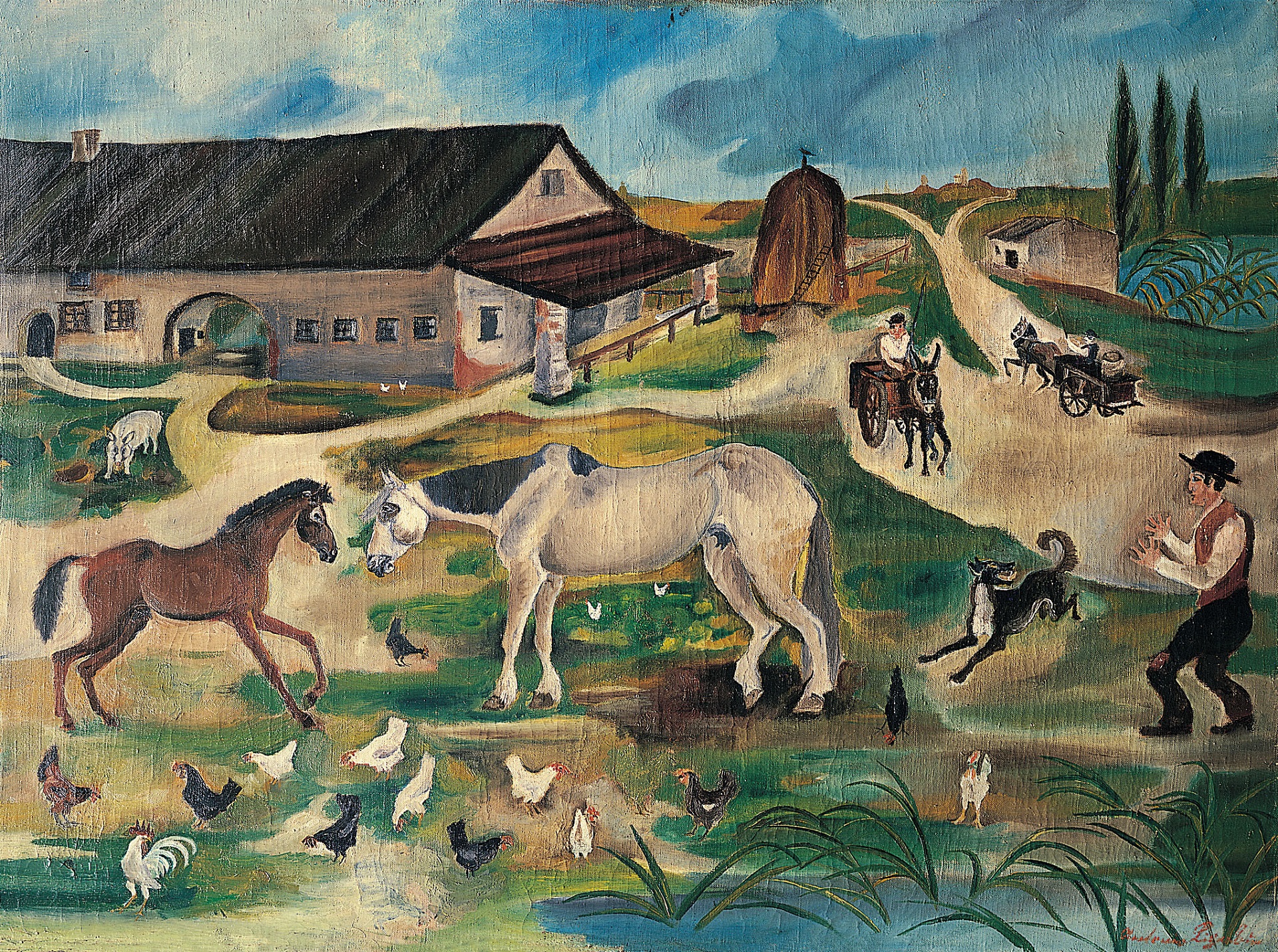 Ligabue arte pittore