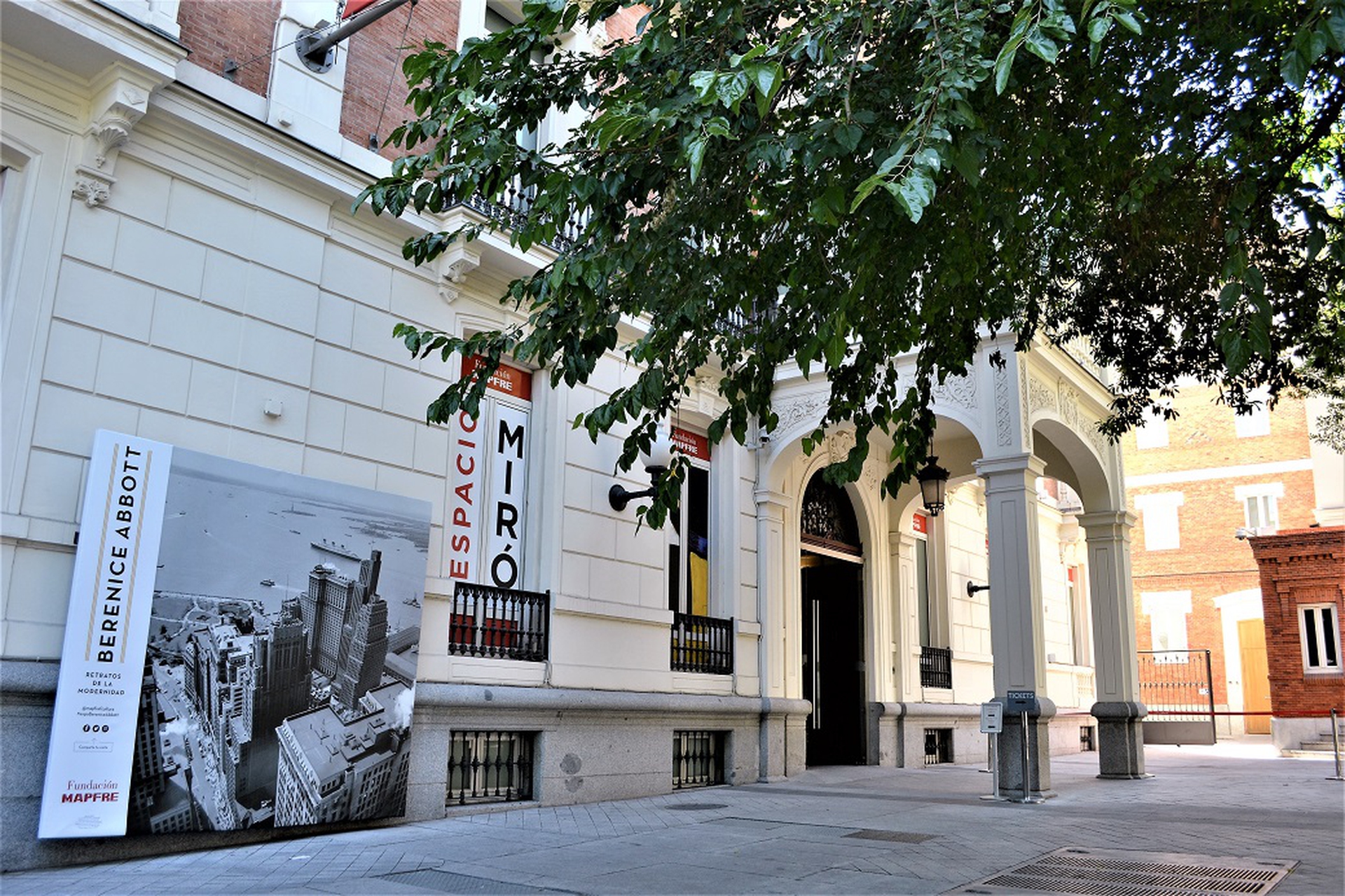 All'interno della Fundación Mapfre c'è l'Espacio Miró