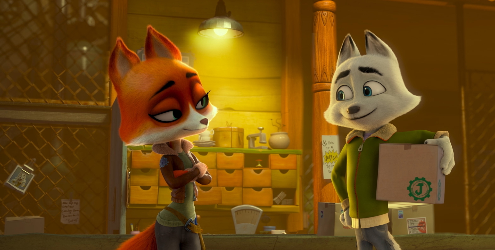 Jade è l'ingegnosa volpe rossa di cui Speedy è innamorato