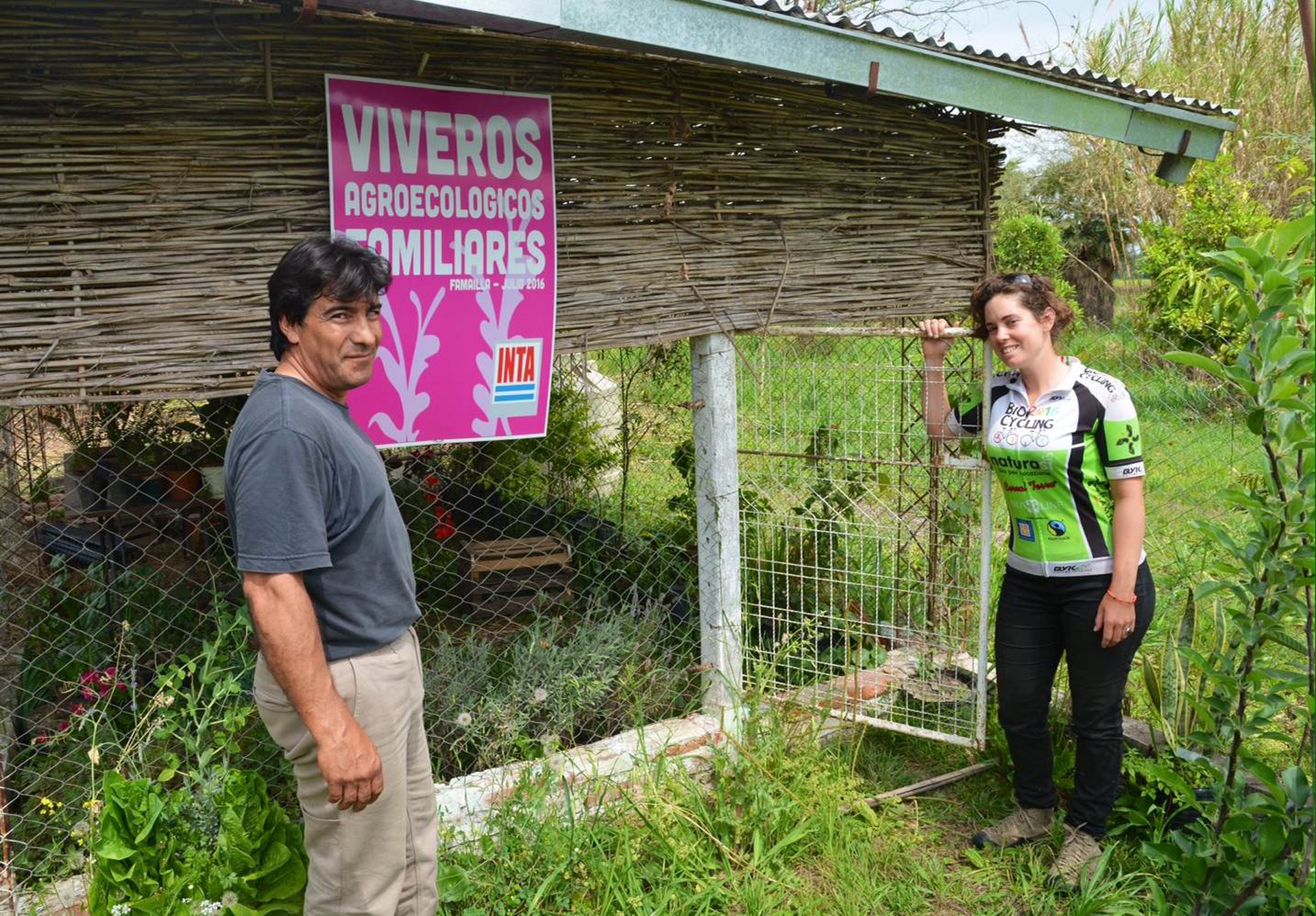 Happy Family Biocycling in Argentina
