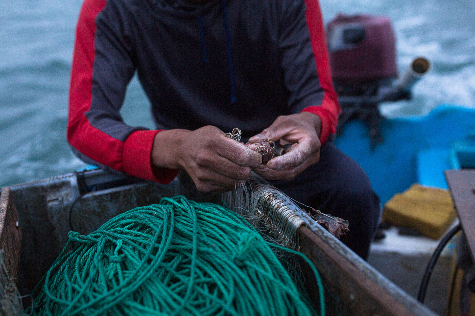 Artisanal fishing in Ecuador