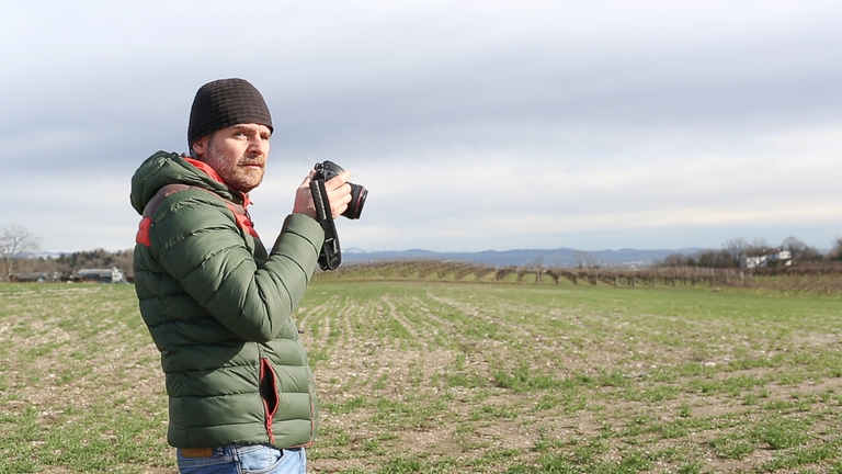 Il fotografo Massimo Colombo