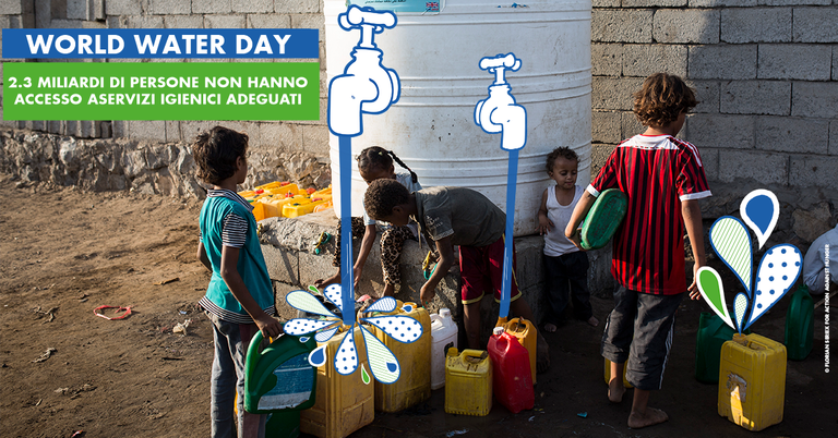 giornata mondiale dell'acqua azione contro la fame