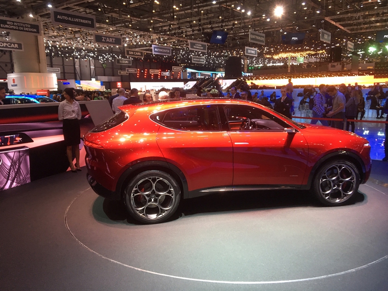 Alfa Romeo ha presentato a Ginevra la suv compatta ibrida plug-in Tonale. ©Sposini/LifeGate