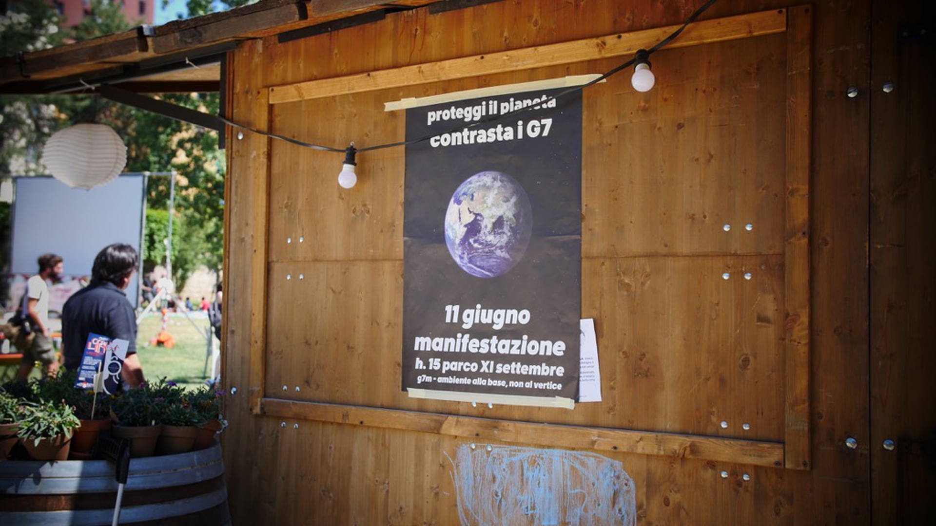 Corteo contro il G7 Ambiente di Bologna