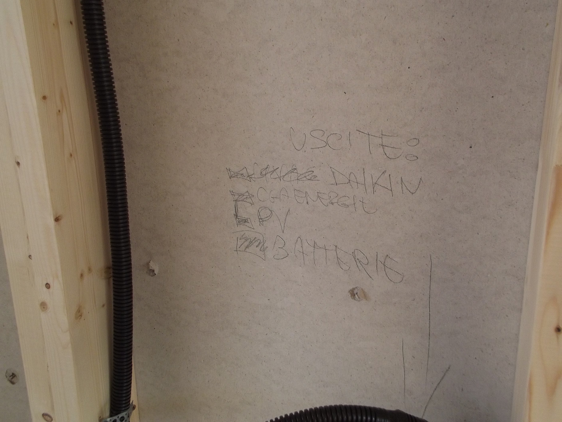 Particolare dell'impianto